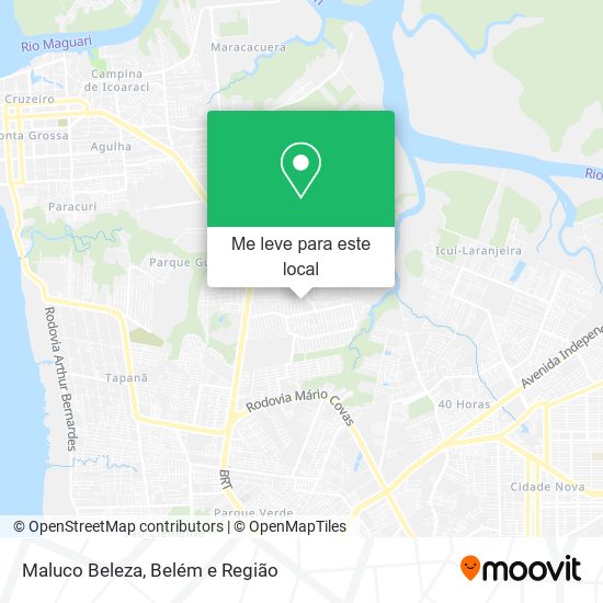 Maluco Beleza mapa