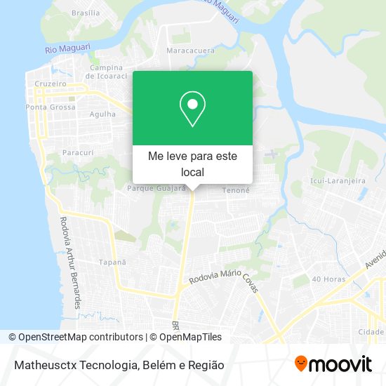 Matheusctx Tecnologia mapa