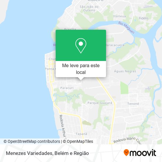 Menezes Variedades mapa