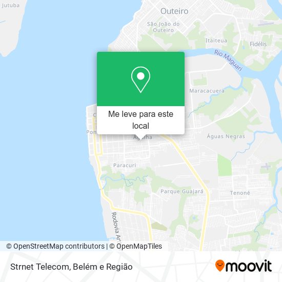 Strnet Telecom mapa