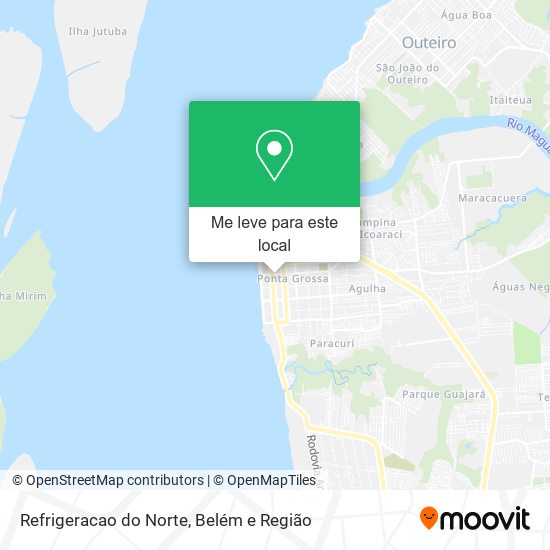 Refrigeracao do Norte mapa