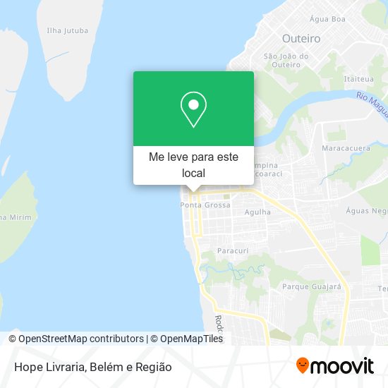 Hope Livraria mapa