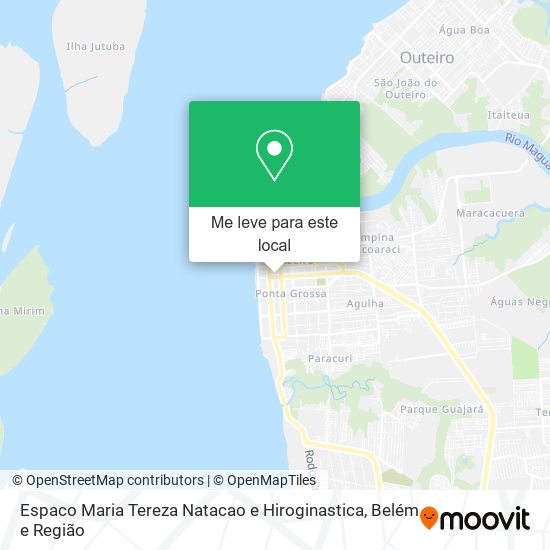 Espaco Maria Tereza Natacao e Hiroginastica mapa
