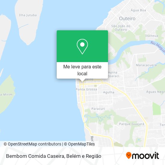 Bembom Comida Caseira mapa