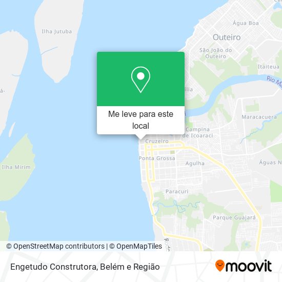 Engetudo Construtora mapa