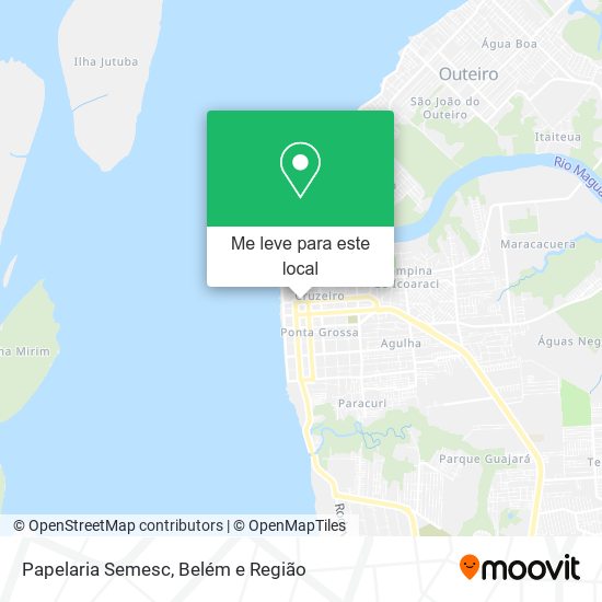 Papelaria Semesc mapa