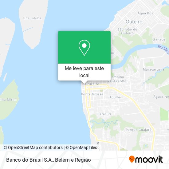 Banco do Brasil S.A. mapa