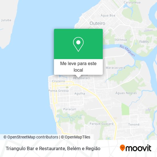 Triangulo Bar e Restaurante mapa