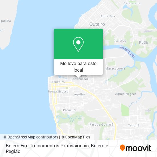 Belem Fire Treinamentos Profissionais mapa