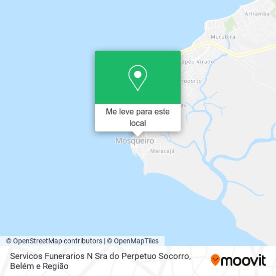 Servicos Funerarios N Sra do Perpetuo Socorro mapa