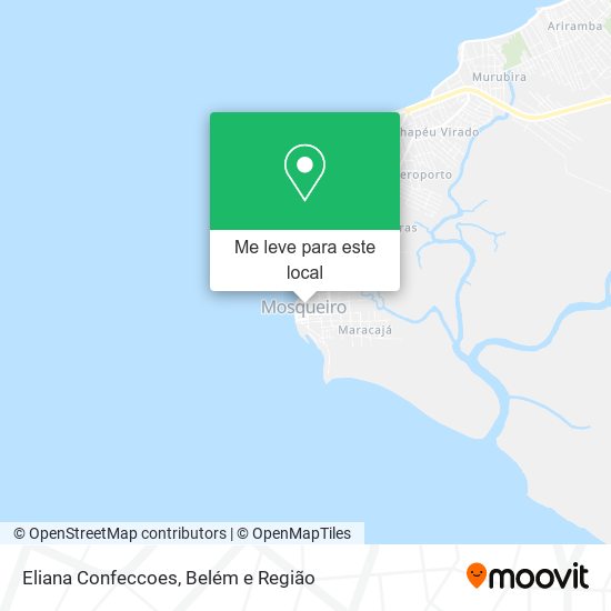 Eliana Confeccoes mapa