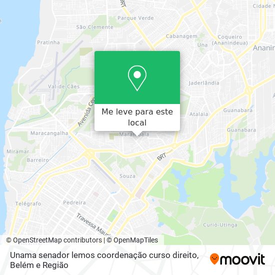 Unama senador lemos coordenação curso direito mapa