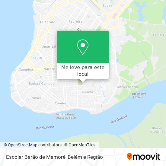 Escolar Barão de Mamoré mapa