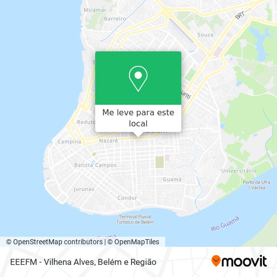 EEEFM - Vilhena Alves mapa