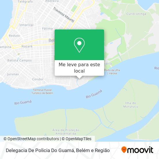 Delegacia De Policia Do Guamá mapa