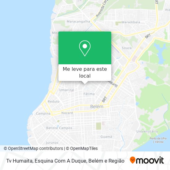 Tv Humaita, Esquina Com A Duque mapa