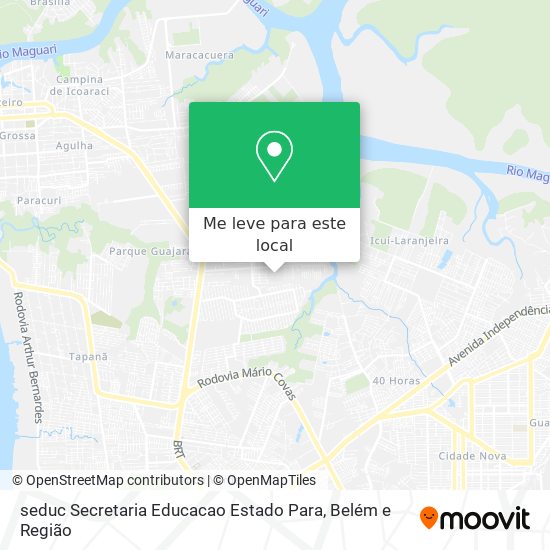 seduc Secretaria Educacao Estado Para mapa