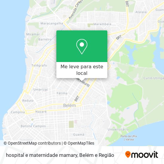 hospital e maternidade mamary mapa