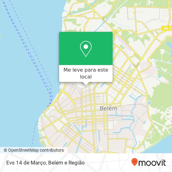 Evs 14 de Março mapa