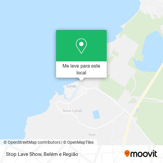 Stop Lave Show mapa
