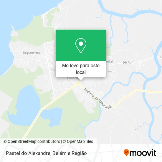 Pastel do Alexandre mapa