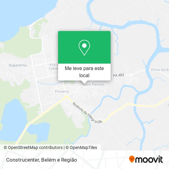 Construcenter mapa
