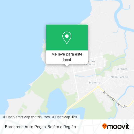 Barcarena Auto Peças mapa