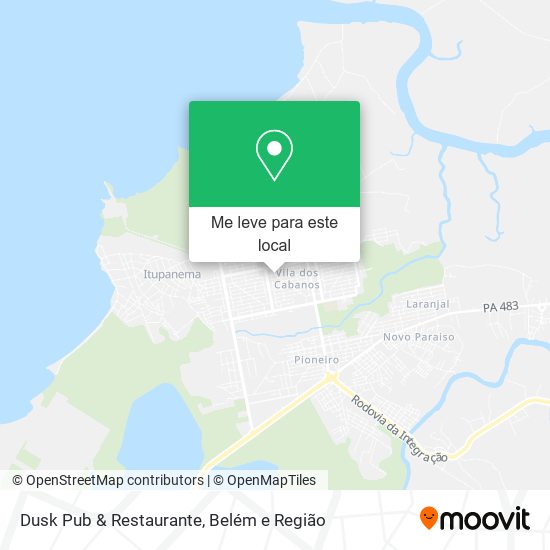 Dusk Pub & Restaurante mapa
