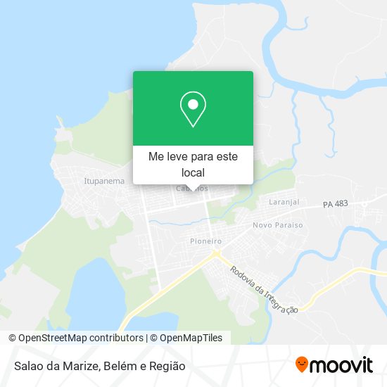 Salao da Marize mapa