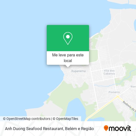 Anh Duong Seafood Restaurant mapa