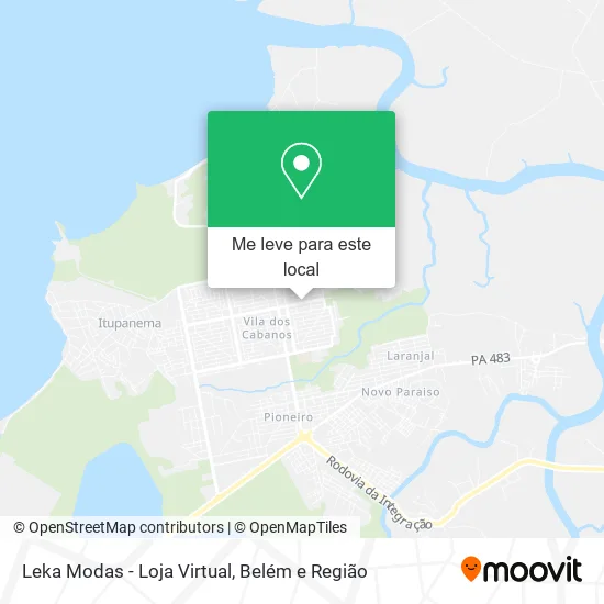Leka Modas - Loja Virtual mapa