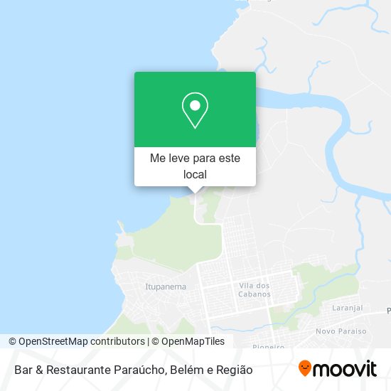 Bar & Restaurante Paraúcho mapa