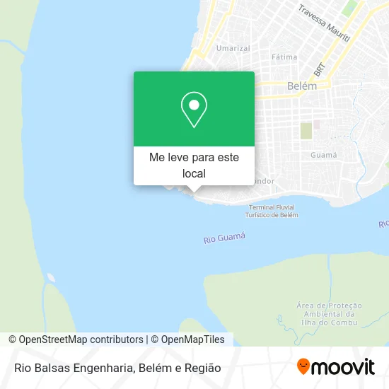 Rio Balsas Engenharia mapa