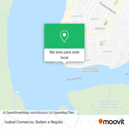 Isabel Comercio mapa