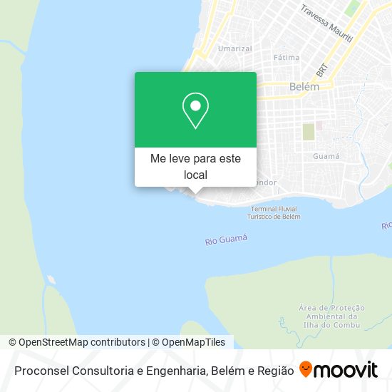 Proconsel Consultoria e Engenharia mapa
