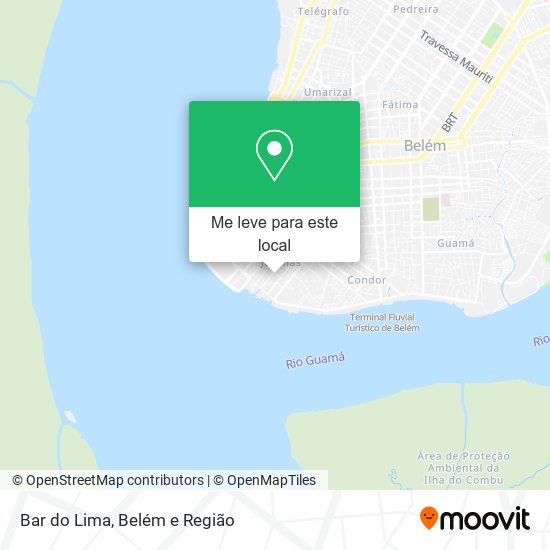 Bar do Lima mapa