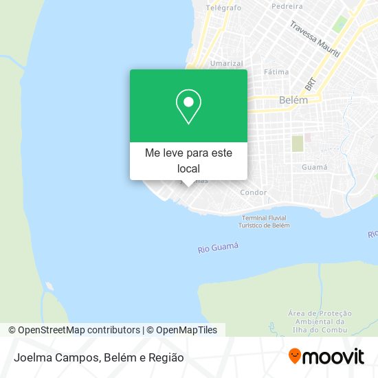 Joelma Campos mapa