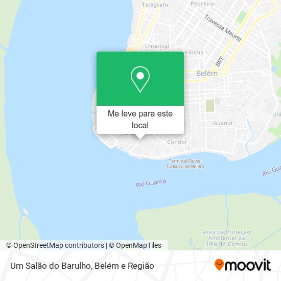 Um Salão do Barulho mapa