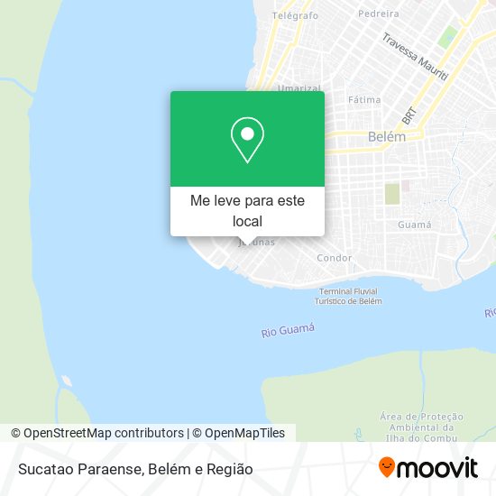 Sucatao Paraense mapa