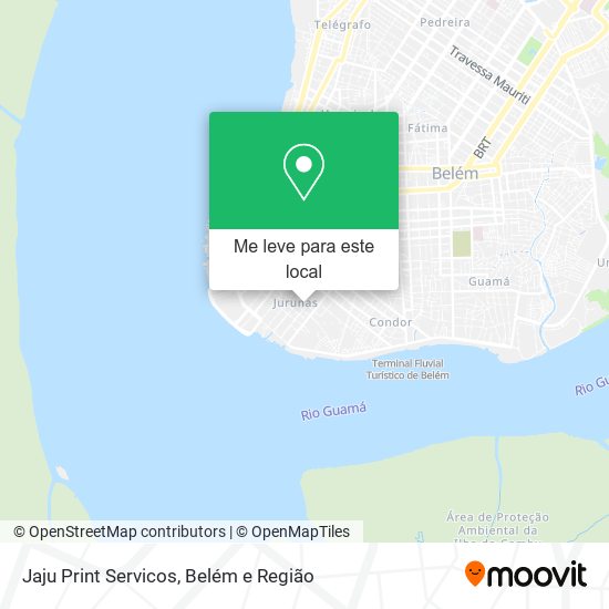 Jaju Print Servicos mapa