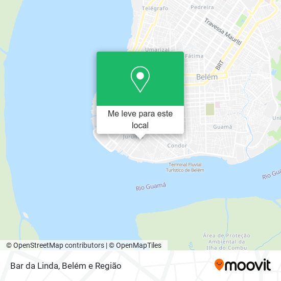 Bar da Linda mapa