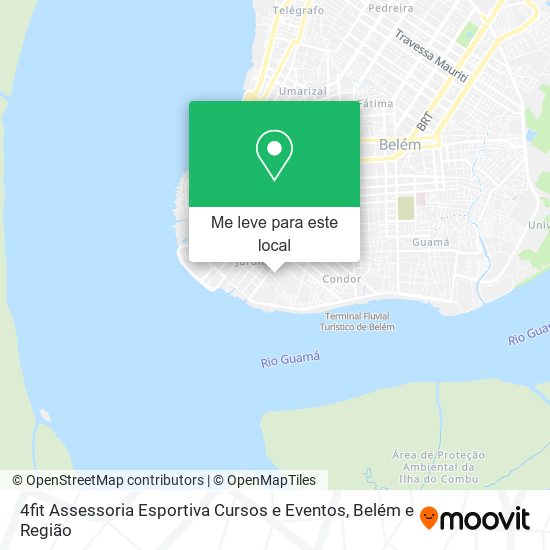 4fit Assessoria Esportiva Cursos e Eventos mapa