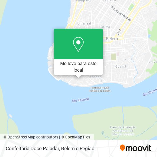 Confeitaria Doce Paladar mapa
