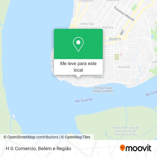 H G Comercio mapa