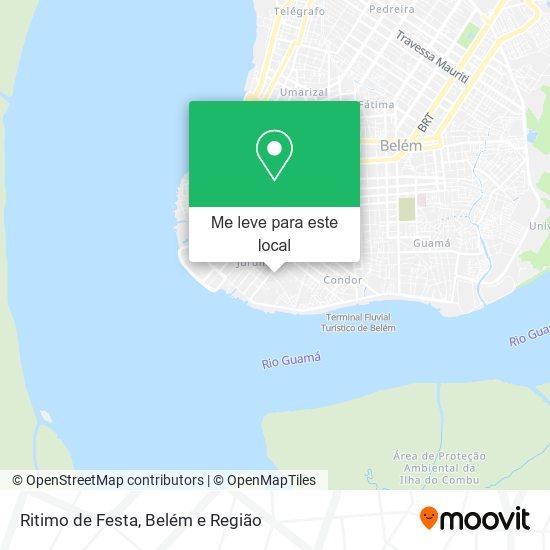 Ritimo de Festa mapa