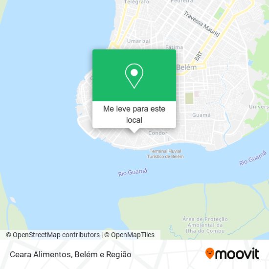 Ceara Alimentos mapa