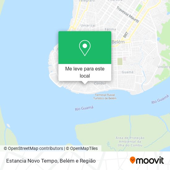 Estancia Novo Tempo mapa