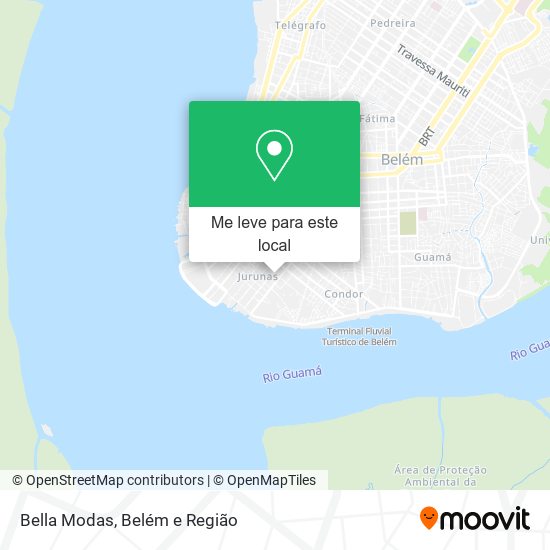 Bella Modas mapa