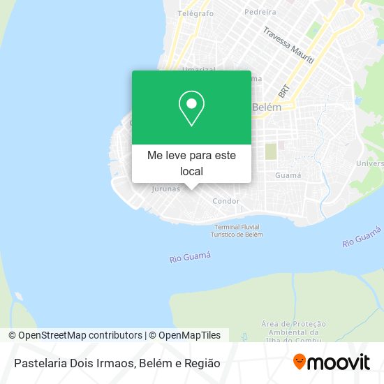 Pastelaria Dois Irmaos mapa