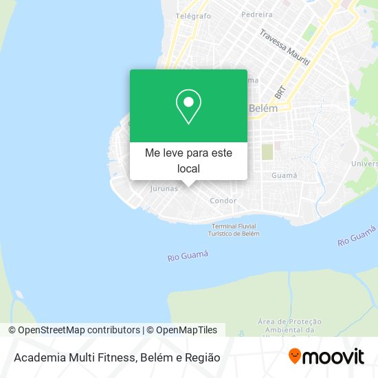 Academia Multi Fitness mapa